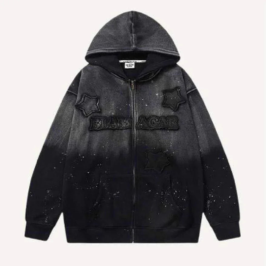 Men's Loose Casual Printed Hooded Sweatshirt EX-STOCK Canada 