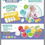 Baby Learning Educational Toy Smart Egg Toy Games Shape Matching Sorters Toys Montessori Eggs Toys For Kids Children - EX-STOCK CANADA