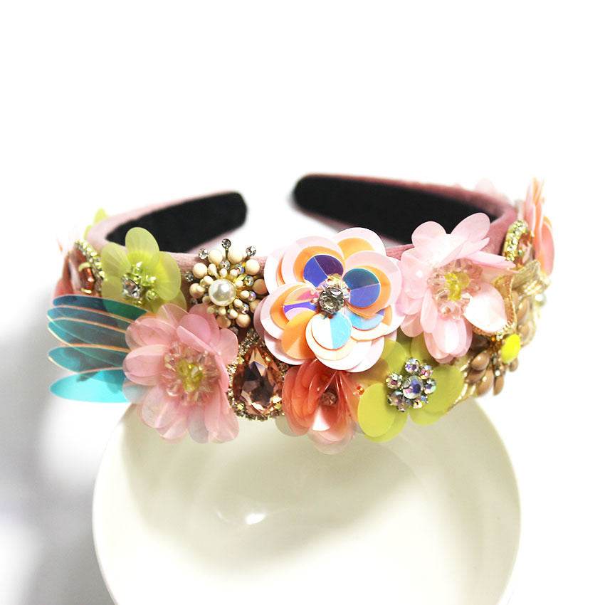Catwalk Vintage Floral Headband for Women - EX-STOCK Canada