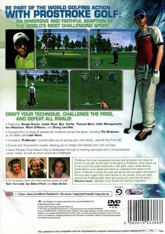 ProStroke Golf: World Tour 2007 