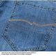 Men's Denim Shorts Light Blue Mid Length Jeans Short - EX-STOCK Canada