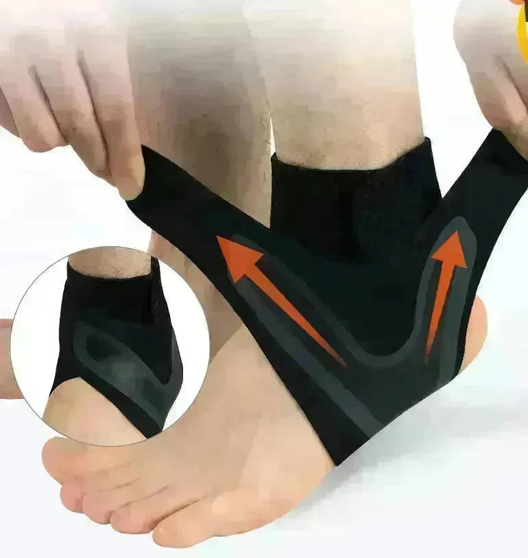 Ankle Support Brace for sprain Ankle Elastic Ankle Sleeve - EX-STOCK CANADA