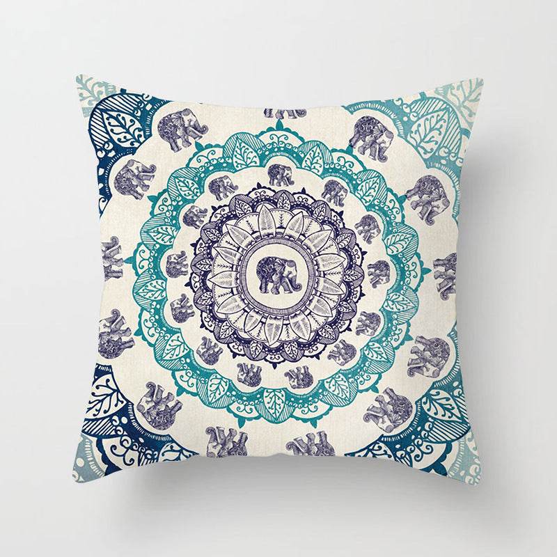 Mandala printed pillowcase Ramadan super soft sofa - EX-STOCK Canada