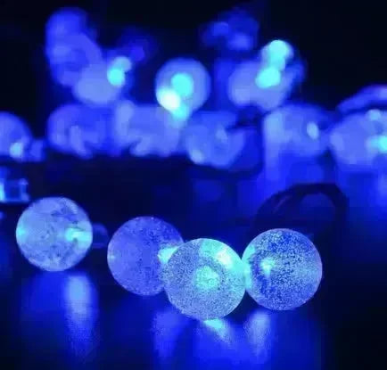 Crystal solar power of the led lamp string lights christmas lights solar garden outdoor decoration for christmas - EX-STOCK CANADA