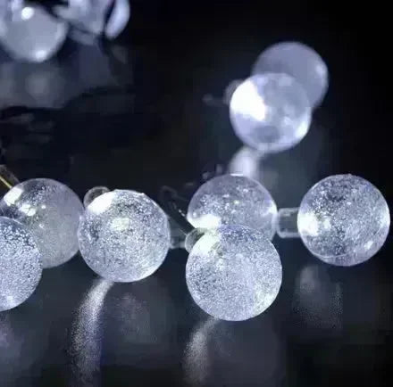Crystal solar power of the led lamp string lights christmas lights solar garden outdoor decoration for christmas - EX-STOCK CANADA