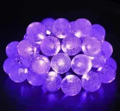 Crystal solar power of the led lamp string lights christmas lights solar garden outdoor decoration for christmas - EX-STOCK CANADA