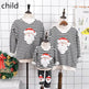 Family Christmas Deer Santa claus sweatshirt - EX-STOCK Canada