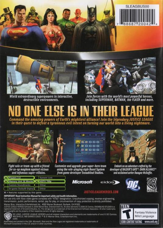 Justice League Heroes 