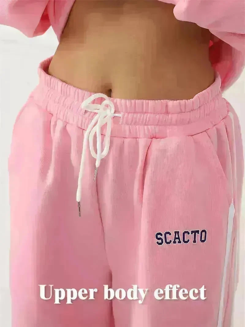 Fashion Casual joggers and hoodie set women's - EX-STOCK CANADA