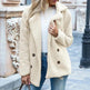 Lapel Winter Fleece Fluffy Jacket Cardigan Sweater for women - EX-STOCK Canada
