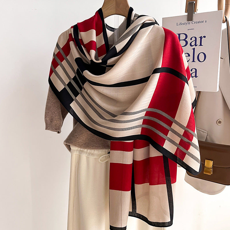 Autumn And Winter Scarf Scarf Warm Talma | EX-STOCK product gallery photo 1