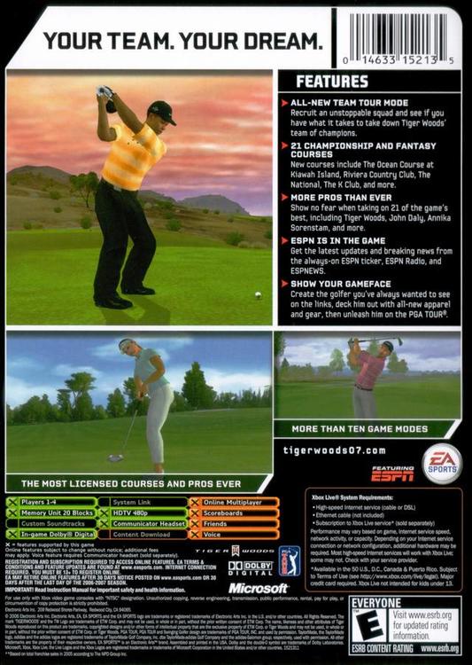 Tiger Woods PGA Tour 07 