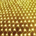 Christmas led lights string lights outdoor waterproof fishnet lights full of stars paved holiday lights wedding ins decorative lights - EX-STOCK CANADA