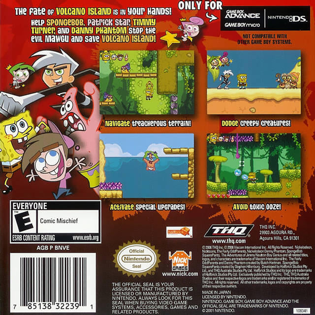 Nicktoons: Battle for Volcano Island 