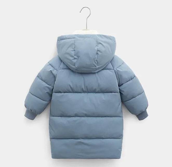 Children Winter Puffer Hoodie Windproof Jacket kids - EX-STOCK Canada