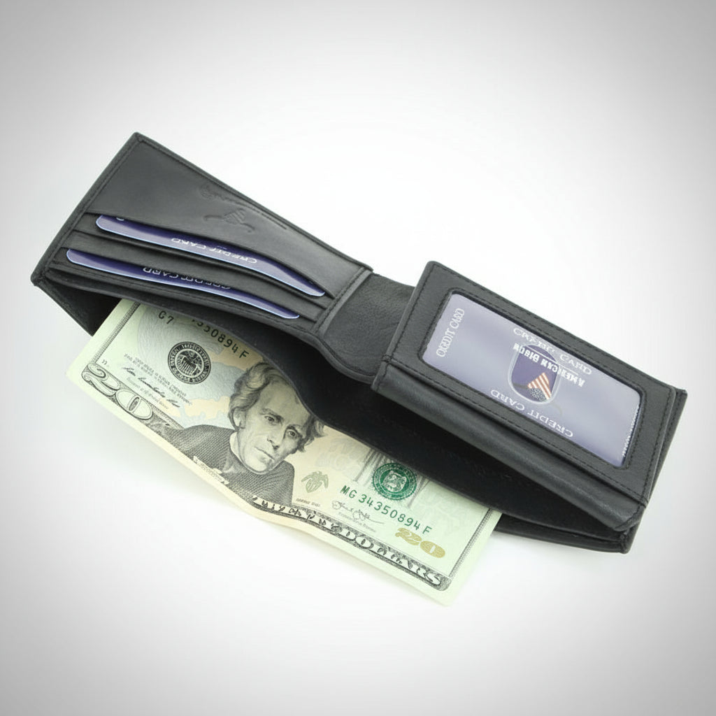 Cartera Bifold para Hombre con RFID y Solapa Lateral IzquierdaEX-STOCK Canada 