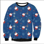 UGLY CHRISTMAS SWEATER Vacation Santa Elf Funny Womens Men Sweaters Tops Autumn Winter Clothing - EX-STOCK CANADA