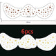 Facial Freckles Stickers – Gilding Freckle Dot Tattoo Stickers for Women (Waterproof)