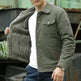 Men's Cotton Jacket Plus Velvet Thickening Outwear Winter Coat Clothing - EX-STOCK Canada
