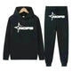 2 pcs Gothic Punk Rock Streetwear Hoodie Outfit set Unisex - EX-STOCK CANADA