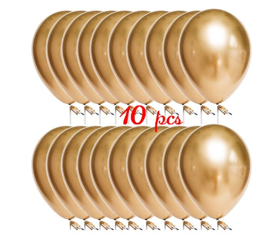 Sequined Latex Balloons for Birthday & Wedding Decorations – 12 Inch Colorful Party Balloons