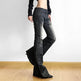 Printed Worn Baggy Jeans Pant Slimming Washed Women - EX-STOCK Canada