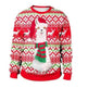 Autumn Winter Fashion Ugly Christmas Sweater Santa Elf Funny Pullover Womens Mens Print Sweaters Tops Clothing - EX-STOCK Canada