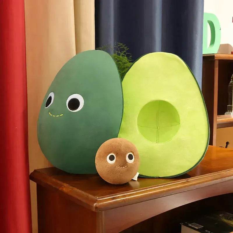 Cute Fruit Avocado Plush Toy Stuffed Doll Baby Kids Children Girls Boys Creativey Birthday Gift Sofa Cushion Home Room Decor - EX-STOCK Canada