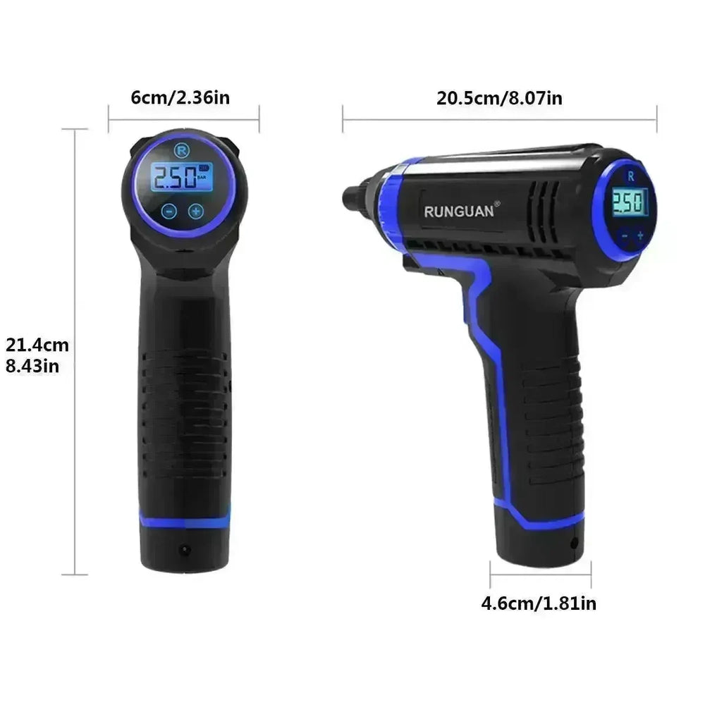 Wireless Charging Portable Multi-function Vehicle Household Electric Car Tire Handheld Air Pump - EX-STOCK CANADA