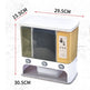 Boîte de rangement alimentaire en plastique transparent Conteneur mural pour céréales Conteneur de rangement pour céréales entières 