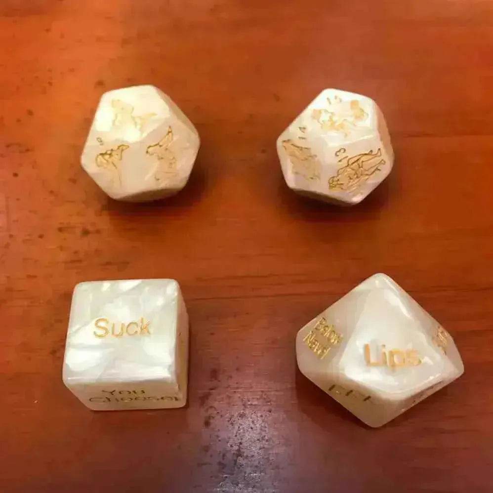 Erotic English Fun Dice Men And Women Flirting Sex Toys - EX-STOCK Canada