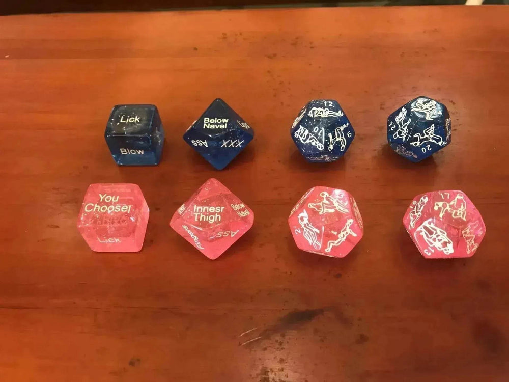 Erotic English Fun Dice Men And Women Flirting Sex Toys - EX-STOCK Canada