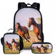 Mustang Personality Student School Bag Lunch Bag EX-STOCK