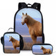 Mustang Personality Student School Bag Lunch Bag EX-STOCK