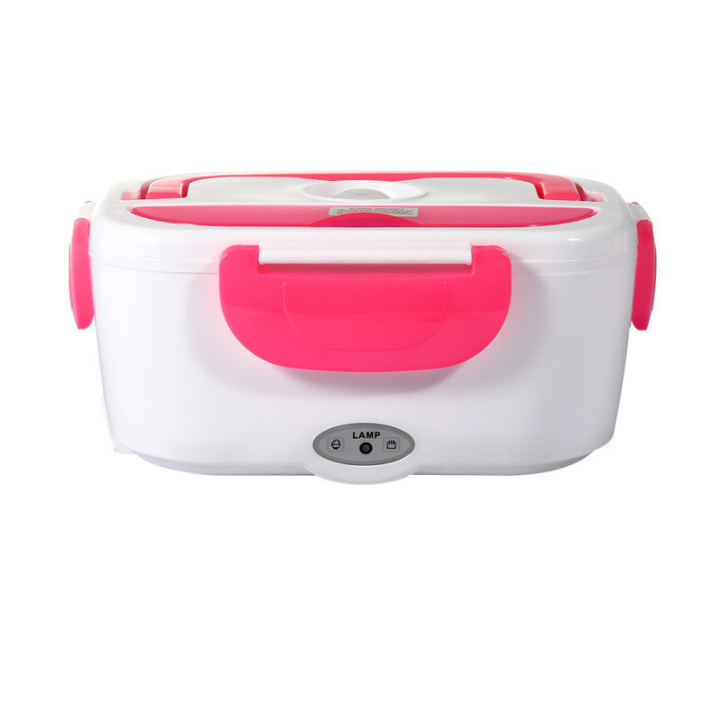 Kitchen Electric Heated Lunch Box Stainless Steel School Car Picnic Food Heating Heater Food Warmer Container EX-STOCK