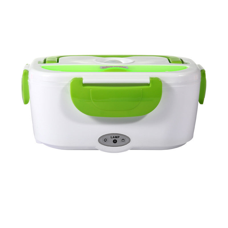 Kitchen Electric Heated Lunch Box Stainless Steel School Car Picnic Food Heating Heater Food Warmer Container EX-STOCK