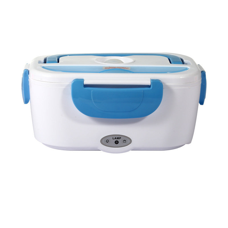 Kitchen Electric Heated Lunch Box Stainless Steel School Car Picnic Food Heating Heater Food Warmer Container EX-STOCK