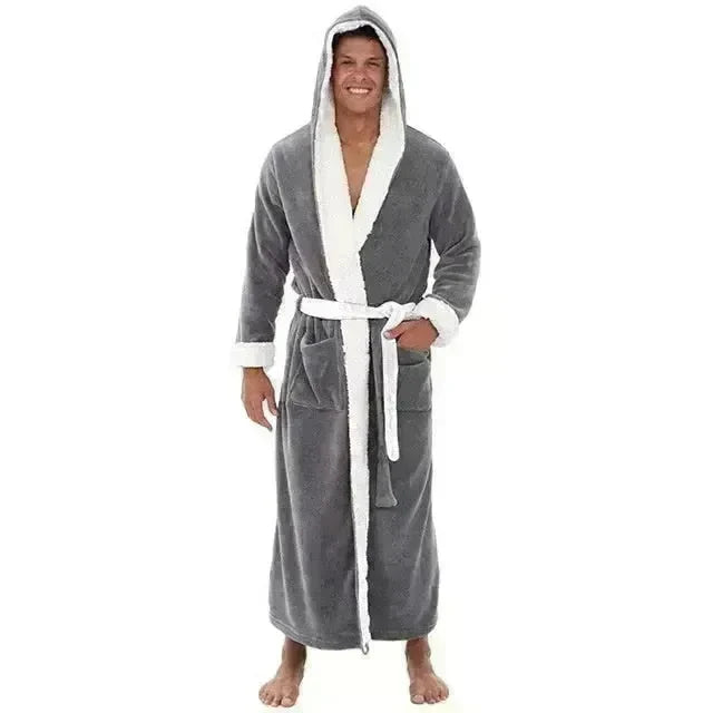 Men's Pajamas Winter Solid Color Home Wear - EX-STOCK CANADA