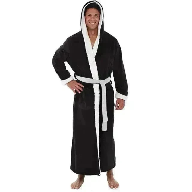 Men's Pajamas Winter Solid Color Home Wear - EX-STOCK CANADA