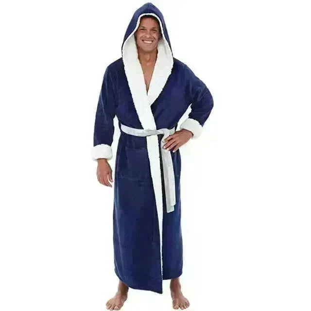 Men's Pajamas Winter Solid Color Home Wear - EX-STOCK CANADA