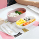 Nordic Style Wooden Sushi Lunch Box Sealed Leak-Proof Lunch Box With Cutlery EX-STOCK