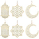 Eid Mubarak Pendant Desktop Wooden Decorative Ornament - EX-STOCK Canada