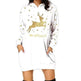 Christmas hot sale printed mid-length pocket hooded long-sleeved sweater - EX-STOCK Canada