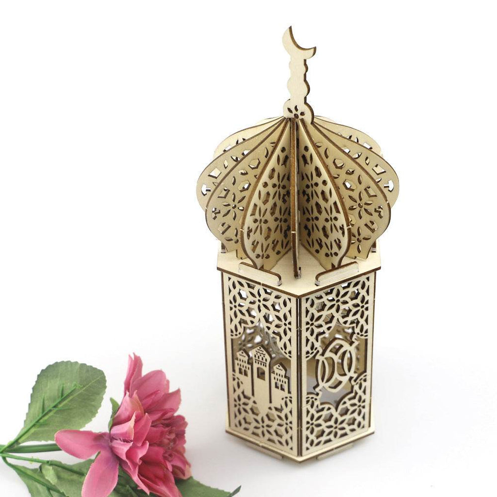 Ramadan Festival Decorative Eooden Crafts Ornaments - EX-STOCK Canada