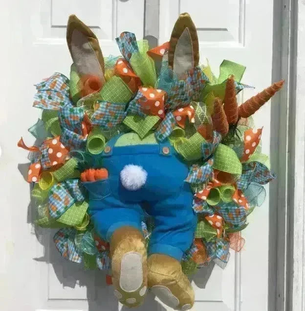 Christmas Bunny Garland Easter Decoration Foam Fruit Mall Living Room Props Ornaments - EX-STOCK CANADA