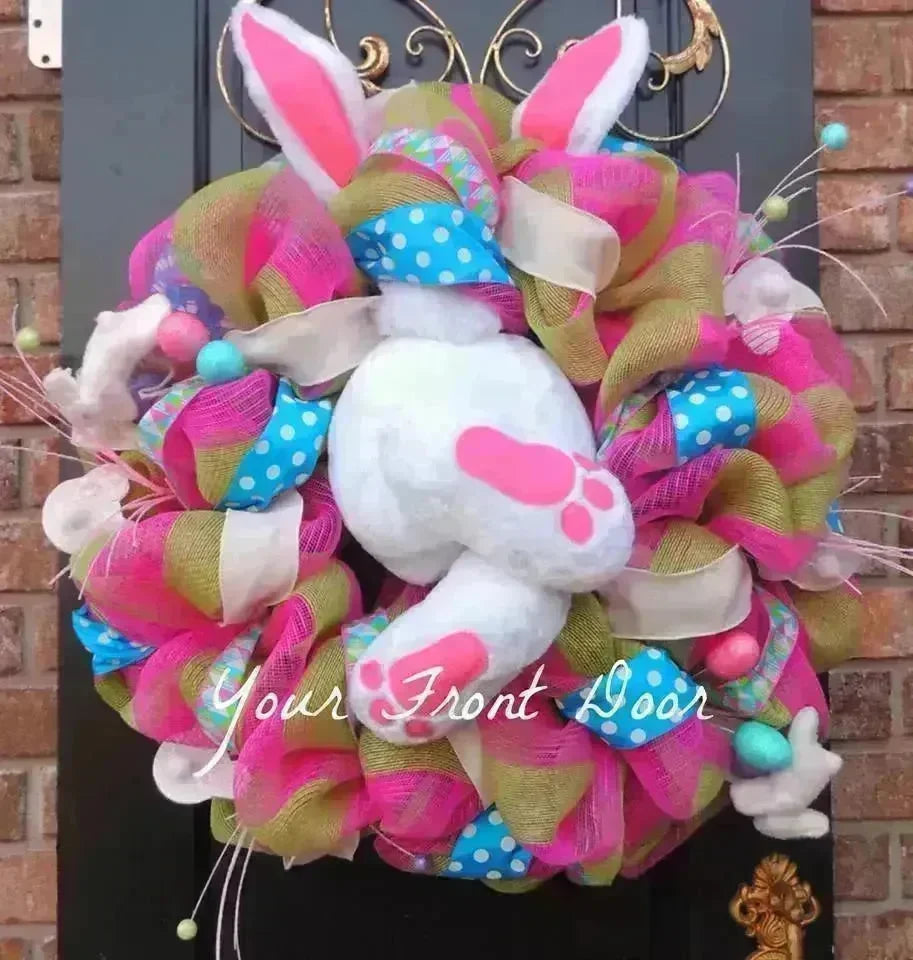 Christmas Bunny Garland Easter Decoration Foam Fruit Mall Living Room Props Ornaments - EX-STOCK CANADA