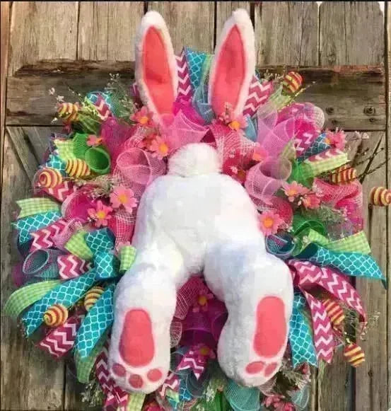 Christmas Bunny Garland Easter Decoration Foam Fruit Mall Living Room Props Ornaments - EX-STOCK CANADA