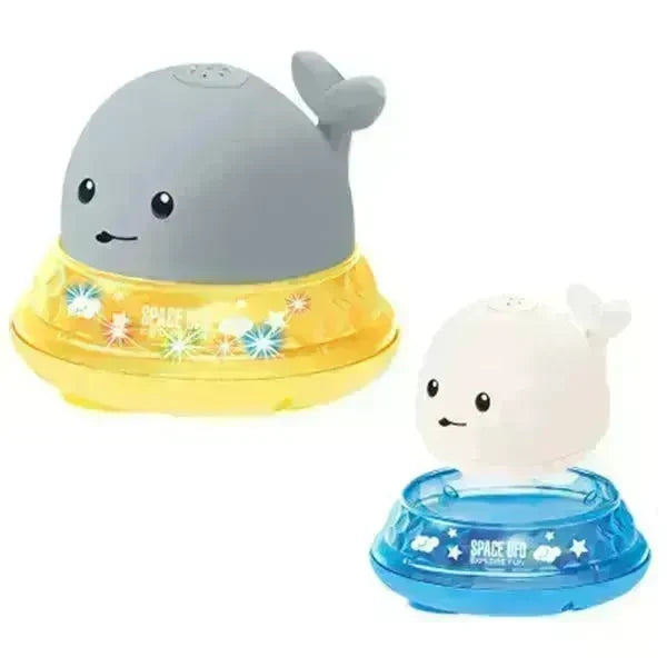 Baby Cute LED Light spray water whale bath toy - EX-STOCK CANADA
