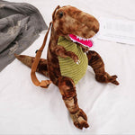 3D Dinosaur Kids Backpack – Cute Cartoon Plush Bag - EX-STOCK Canada