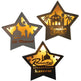 Eid Mubarak Ramadan Gurban Festival Five-pointed Star With LED Lights Decoration - EX-STOCK Canada